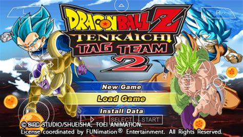 dragon ball z tenkaichi tag team mod ppsspp download